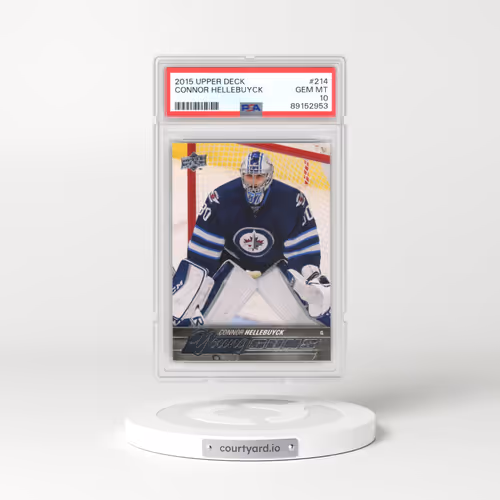 2015 Upper Deck #214 Connor Hellebuyck (PSA 10 GEM MINT)