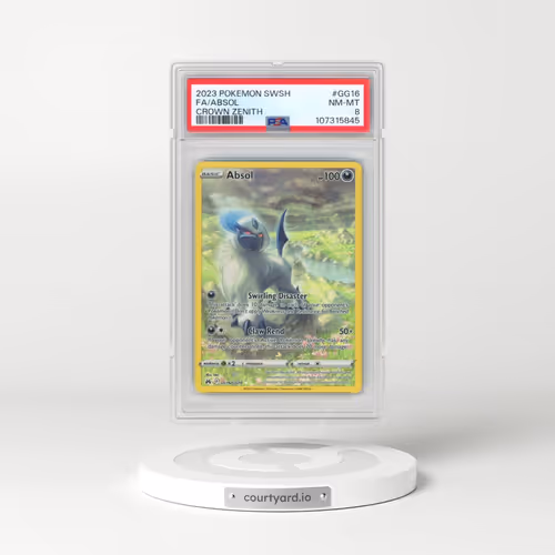 2023 Pokémon Sword and Shield Crown Zenith #GG16 Absol - Full Art (PSA 8 NM-MT)