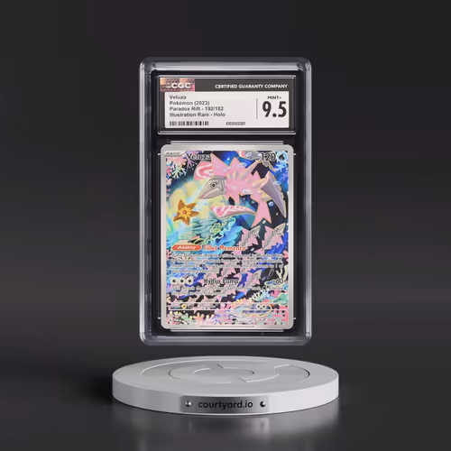 2023 Pokémon Par EN-Paradox Rift #192 Veluza - Illustration Rare (CGC 9.5 MINT+)