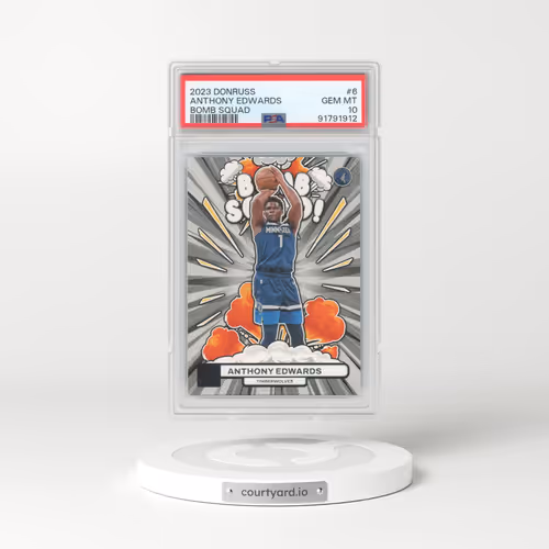 2023 Panini Donruss Bomb Squad #6 Anthony Edwards (PSA 10 GEM MINT)