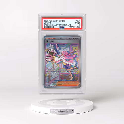 2023 Pokémon Svi EN-Scarlet & Violet #251 Miriam - Special Illustration Rare (PSA 9 MINT)