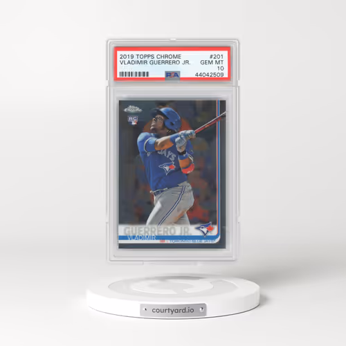 2019 Topps Chrome #201 Vladimir Guerrero Jr. (PSA 10 GEM MINT)