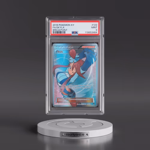 2016 Pokémon XY Breakpoint #122 Skyla - Full Art (PSA 9 MINT)