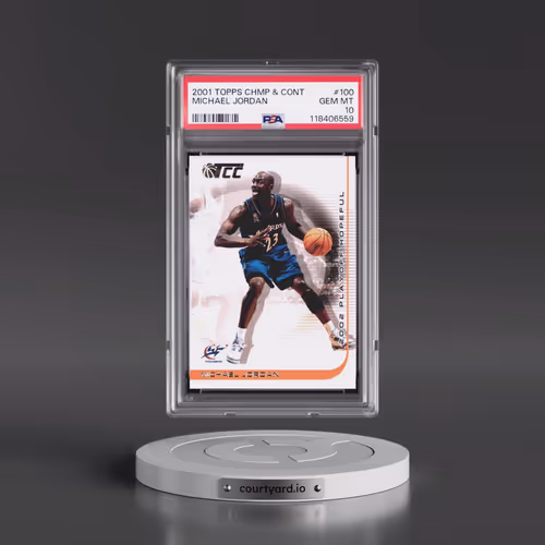 2001 Topps Champions & Contenders #100 Michael Jordan (PSA 10 GEM MINT)