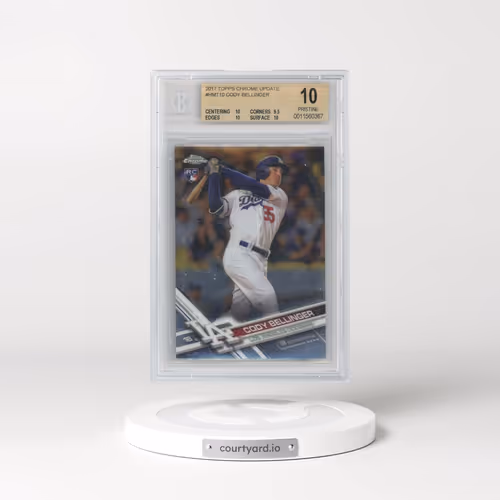 2017 Topps Chrome Update #HMT10 Cody Bellinger (BGS 10 PRISTINE)