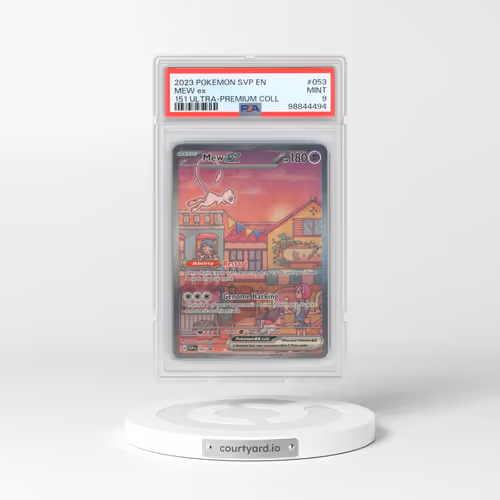 2023 Pokémon Svp EN-SV Black Star Promo #053 Mew EX - Holo 151 Ultra-Premium Collection (PSA 9 MINT)