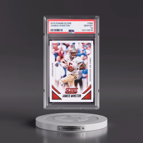 2015 Panini Score #366 Jameis Winston (PSA 10 GEM MINT)