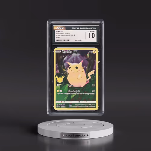 2021 Celebrations #005/025 Pikachu - Holo (CGC 10 GEM MINT)