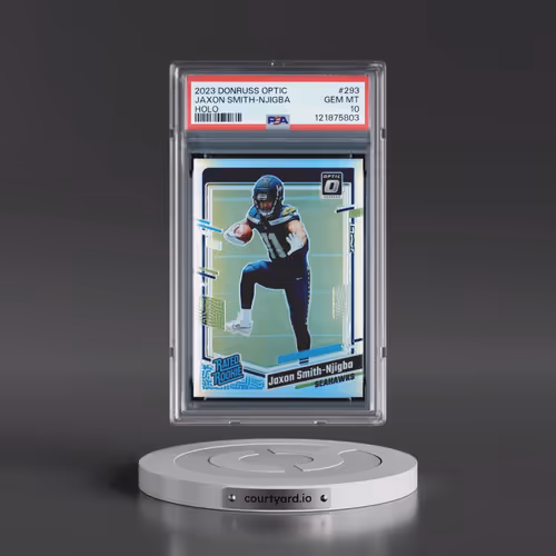 2023 Panini Donruss Optic #293 Jaxon Smith-Njigba - Holo (PSA 10 GEM MINT)