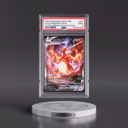 2022 Pokémon Swsh Black Star Promo #261 Charizard Vmax - Full Art Sword & Shield Ultra-Premium Colle