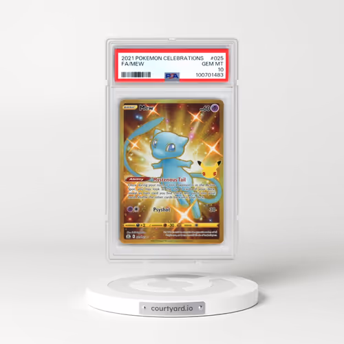 2021 Pokémon Celebrations #025 Mew - Full Art (PSA 10 GEM MINT)