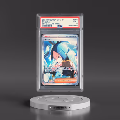 2023 Pokémon Sv1a-Triplet Beat #099 Dendra - Special Art Rare (PSA 9 MINT)