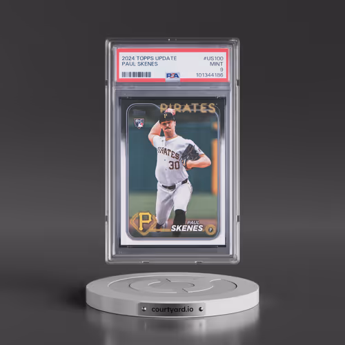 2024 Topps Update #US100 Paul Skenes (PSA 9 MINT)