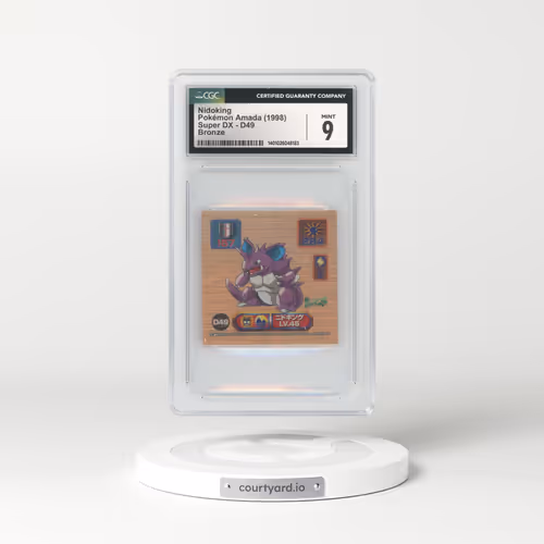 1998 Japanese Super DX (1998) #D49 Nidoking - Bronze (CGC 9 MINT)