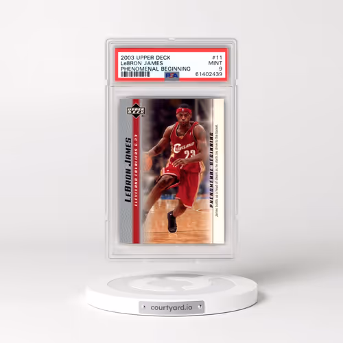2003 Upper Deck Lebron James Phenomenal Beginnings #11 LeBron James (PSA 9 MINT)