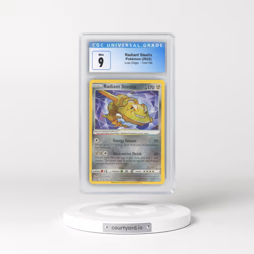 2022 Lost Origin #124/196 Radiant Steelix - Holo (CGC 9 MINT)