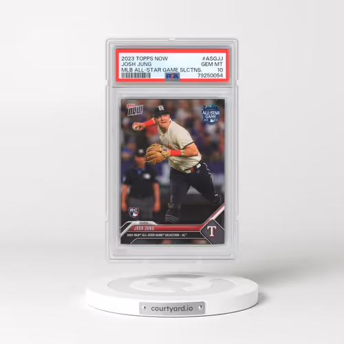 2023 Topps Now MLB All-Star Game Selections #ASGJJ Josh Jung (PSA 10 GEM MINT)