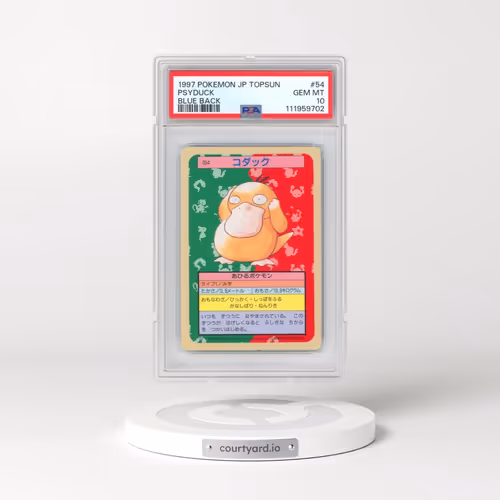 1997 Pokémon Topsun #54 Psyduck - Blue Back (PSA 10 GEM MINT)