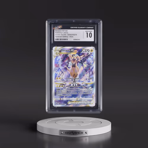 2023 Crown Zenith #GG43/GG70 Zeraora VSTAR - Galarian Gallery Holo (CGC 10 GEM MINT)