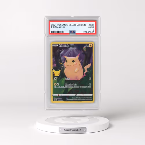 2021 Pokémon Celebrations #005 Pikachu - Full Art (PSA 9 MINT)
