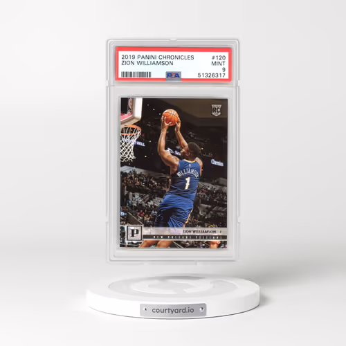 2019 Panini Chronicles #120 Zion Williamson (PSA 9 MINT)