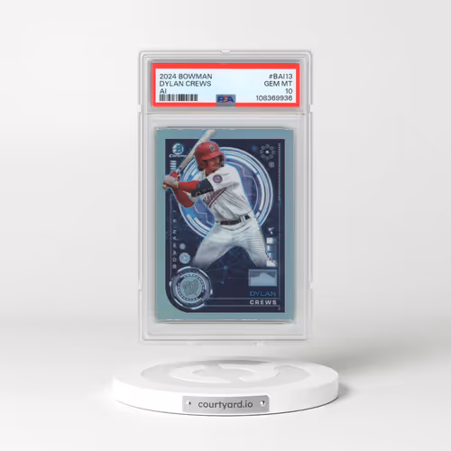 2024 Bowman Bowman AI #BAI13 Dylan Crews (PSA 10 GEM MINT)