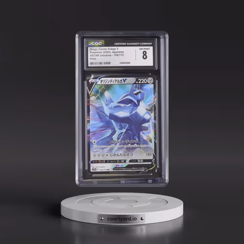 2022 VSTAR Universe #100/172 Origin Forme Dialga V - Holo (CGC 8 NM-MT)