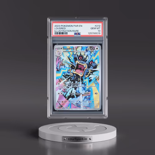 2023 Pokémon Par EN-Paradox Rift #212 Loudred - Illustration Rare (PSA 10 GEM MINT)