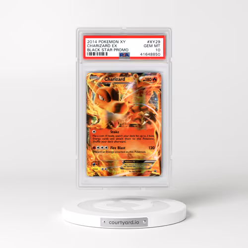 2014 Pokémon XY Black Star Promo #XY29 Charizard EX - Holo (PSA 10 GEM MINT)