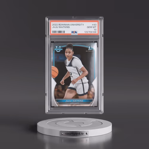 2022 Bowman Chrome University #43 Juju Watkins (PSA 10 GEM MINT)