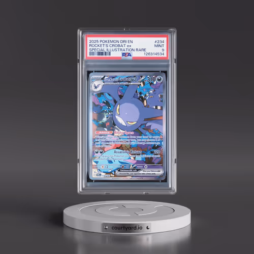 2025 Pokémon Dri EN-Destined Rivals #234 Team Rocket's Crobat EX - Holo Special Illustration Rare (P