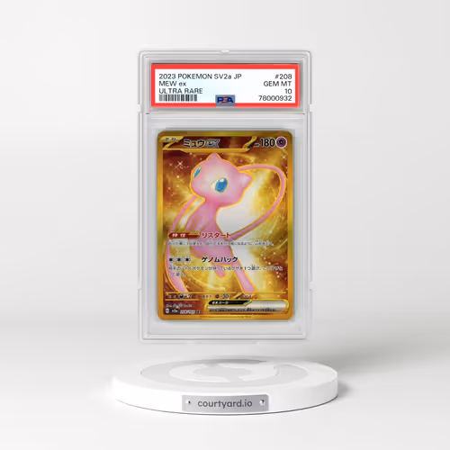 2023 Pokémon Sv2a-Pokemon 151 #208 Mew EX - Holo Ultra Rare (PSA 10 GEM MINT)