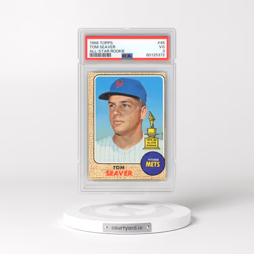 1968 Topps #45 Tom Seaver - All-Star Rookie (PSA 3 VG)