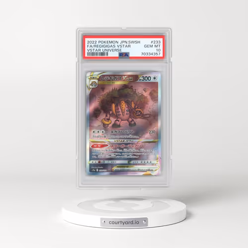 2022 Pokémon Sword & Shield Vstar Universe #233 Regigigas Vstar - Full Art (PSA 10 GEM MINT)