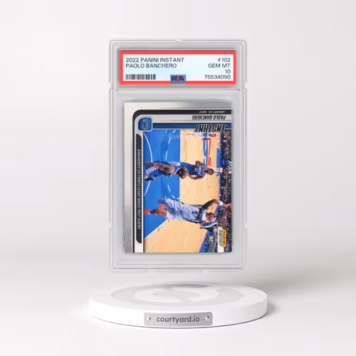 2022 Panini Instant #102 Paolo Banchero (PSA 10 GEM MINT)
