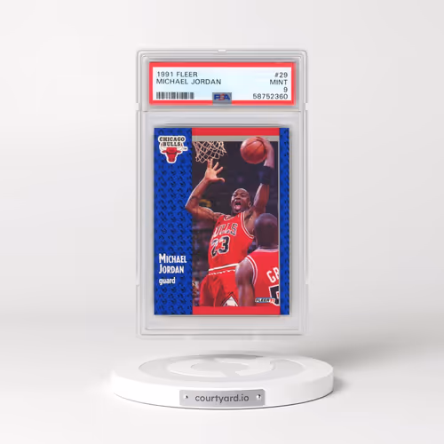 1991 Fleer #29 Michael Jordan (PSA 9 MINT)