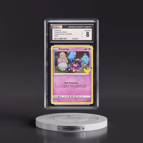 2021 Celebrations #013/025 Cosmog - Holo (CGC 8 NM-MT)