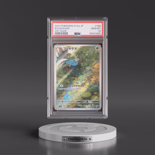 2023 Pokémon Sv2a-Pokemon 151 #166 Bulbasaur - Art Rare (PSA 10 GEM MINT)