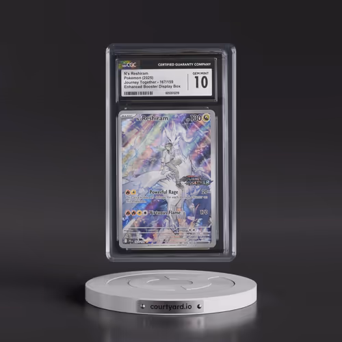 2025 Journey Together - JTG EN #167/159 N's Reshiram - Enhanced Booster Display Box (Journey Togethe