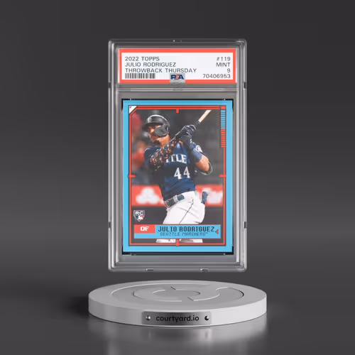 2022 Topps Throwback Thursday #119 Julio Rodriguez (PSA 9 MINT)