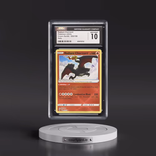 2023 Crown Zenith #020/159 Radiant Charizard - Holo (CGC 10 GEM MINT)