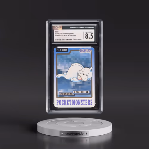 1997 (Pocket Monsters on Bottom) Part 4 #086 Seel (CGC 8.5 NM-MT+)