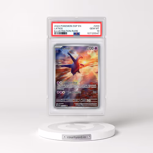 2024 Pokémon Ssp EN-Surging Sparks #203 Latios - Illustration Rare (PSA 10 GEM MINT)