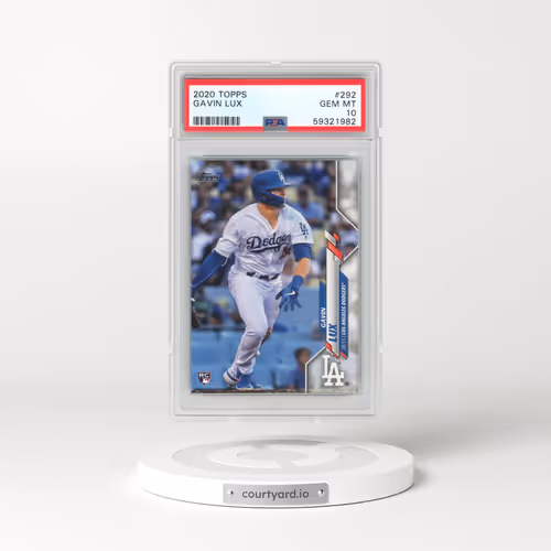 2020 Topps #292 Gavin Lux (PSA 10 GEM MINT)