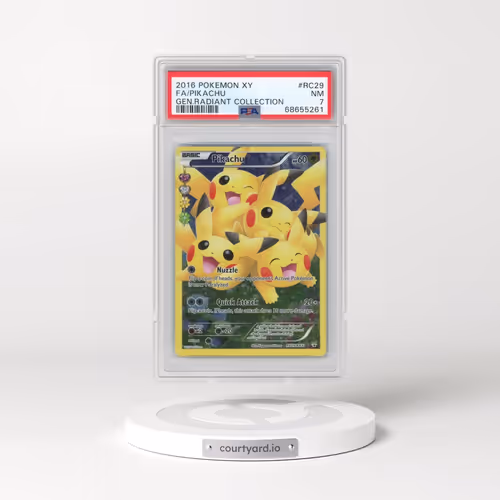 2016 Pokémon XY Generations Radiant Collection #RC29 Pikachu - Full Art (PSA 7 NM)
