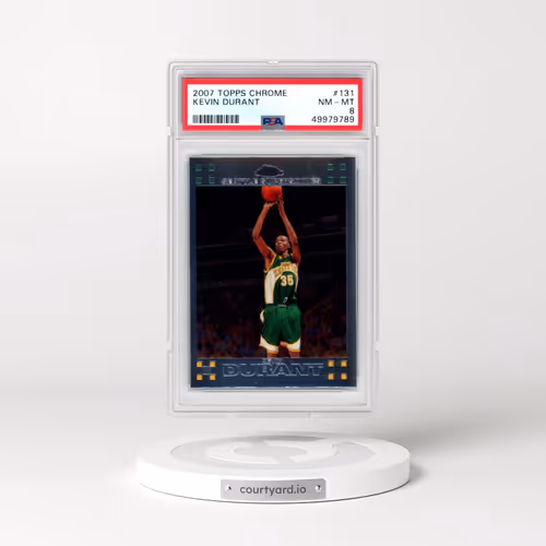 2007 Topps Chrome #131 Kevin Durant (PSA 8 NM-MT)
