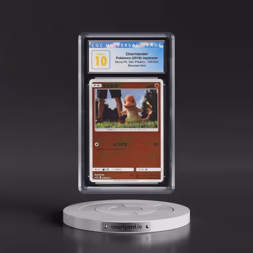 2019 Movie Pack Detective Pikachu #005/024 Charmander - Reverse Holo (CGC 10 PRISTINE)