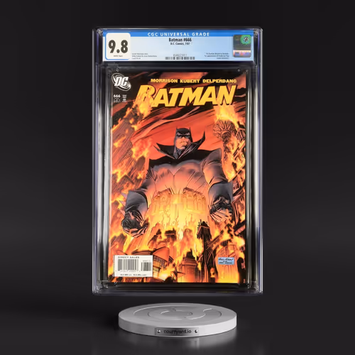 Batman #666 CGC 9.8 White Pages (D.C. Comics, 7/07)