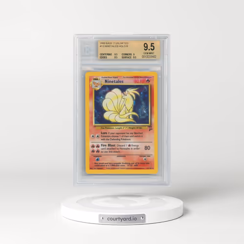 2000 Base Set 2 #13 Ninetales - Holo (BGS 9.5 GEM MINT)
