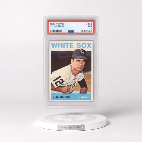 1964 Topps #148 J.C. Martin (PSA 7 NM)